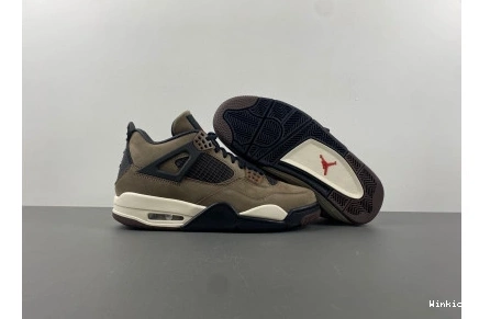 Jordan Scott AJ4-882335 x 4 Air Travis Retro Brown 1001